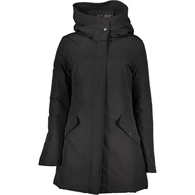 Woolrich Cotton Jackets & Women's Coat In Black