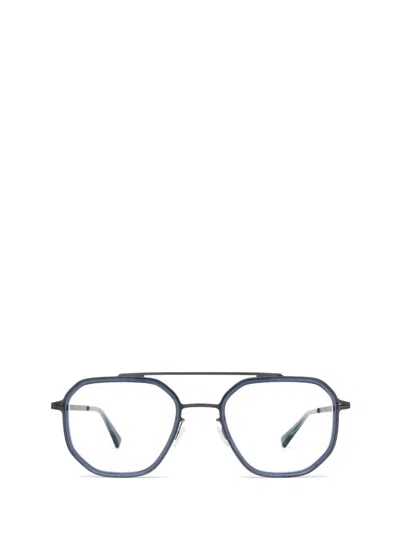 Mykita Eyeglasses In A66-blackberry/deep Ocean