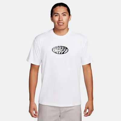 Nike Sportswear Logo-appliquéd Cotton-jersey T-shirt In White