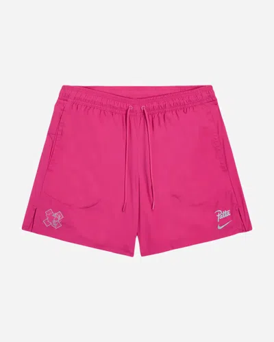 Nike Patta Running Team Shorts Fireberry In Pink