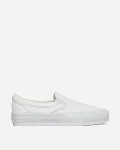 Vans Slip-on Reissue 98 Lx Leather Sneakers In White
