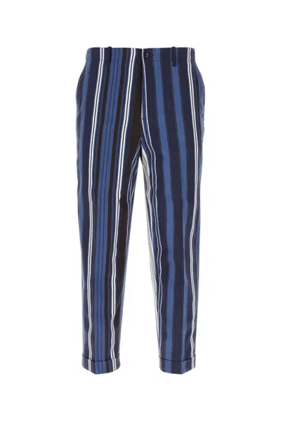 Etro Trousers In Stripped