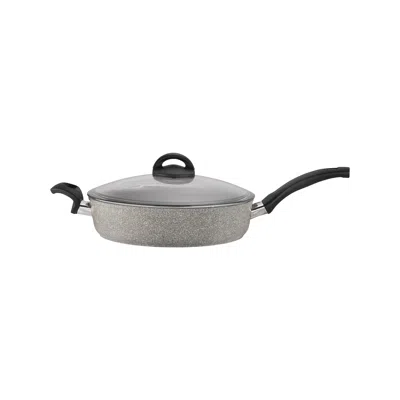 Ballarini Parma By Henckels Forged Aluminum Nonstick Saute Pan With Lid, Made In Italy In Animal Print