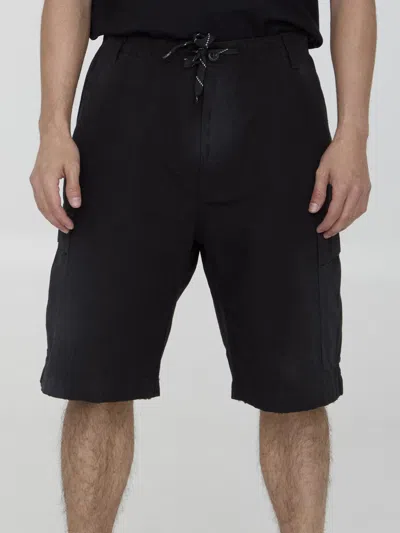 Balenciaga Oversized Bermuda Shorts In Black