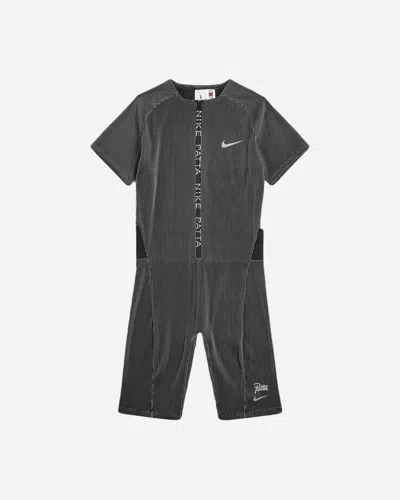 Nike Patta Running Team Race Suit In Black