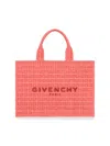 Givenchy Women's Medium La Plage G-tote Bag In 4g Cotton Towelling In Pink