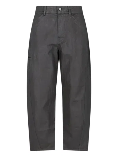 Lemaire Trousers In Grey