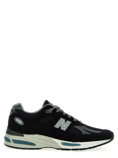New Balance Miuk 991v2 Sneaker In Black