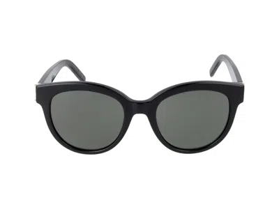 Saint Laurent Sunglasses In Black Black Grey
