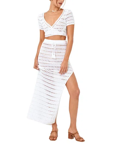 L*space Sweetest Thing Skirt In White