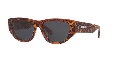 Celine Woman Sunglass Monochroms Cl40278u In Brown