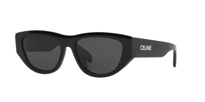 Celine Woman Sunglass Monochroms Cl40278u In Grey