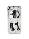 Chiara Ferragni Flirt Key Snap-on Iphone 7 Case In Silver
