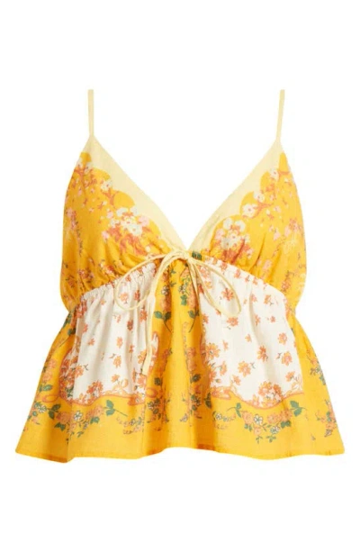 Free People Double Date Floral Camisole In California