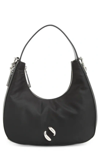 Rebecca Minkoff Women's City Nylon Convertible Hobo Bag In Black