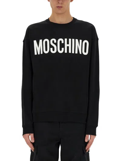 Moschino Logo Sweatshirt Black
