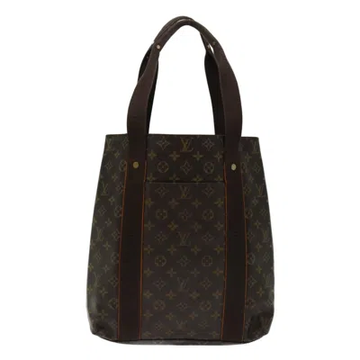 Pre-owned Louis Vuitton Beaubourg Blue Canvas Tote Bag ()