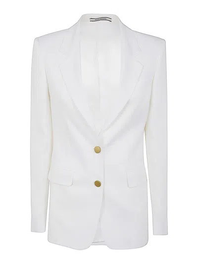 Tagliatore Paris12 Single Breasted Jacket Clothing In White