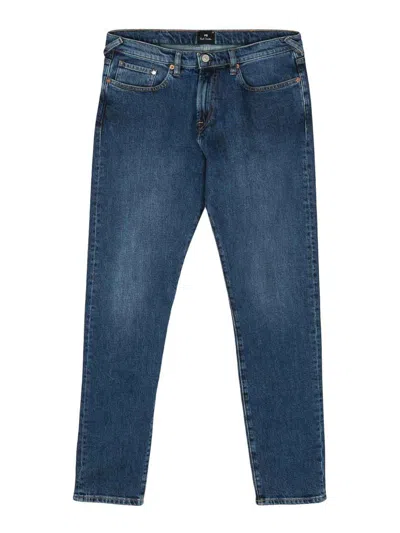 Ps By Paul Smith Tapered Fit Denim Jeans In Blue