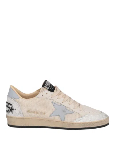 Golden Goose Ball Star Trainers In Grey