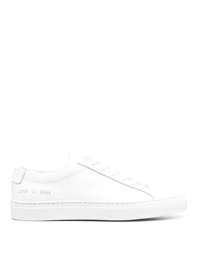 Common Projects Original Achilles Low Sneaker Shoes In White
