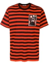 GIVENCHY STRIPED T-SHIRT,17W717456112331109