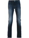 7 FOR ALL MANKIND 7 FOR ALL MANKIND FADED STRAIGHT-LEG JEANS - BLUE,SD4R60XFU12331353