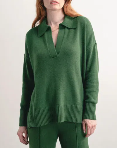 Darling Sterling Sweater Pant In Pine In Green