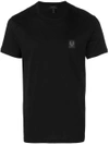 Belstaff T-shirt Mit Logo-patch In Black