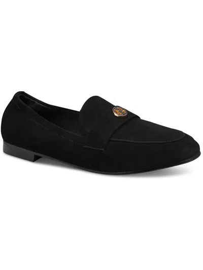 Giani Bernini Women's Trinaa Memory Foam Slip On Loafers, Created For Macy's In Black Suede