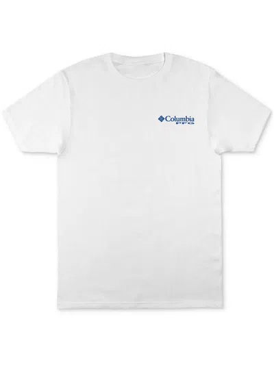Columbia Mens Cotton T-shirt In White