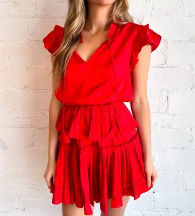 Reset By Jane Gabrielle Dress In Red