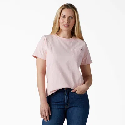 Dickies Women's Short Sleeve Heavyweight T-shirt In Pink