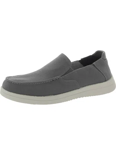 Dockers Wiley Mens Stretch Comfort Insole Slip-on Shoes In Grey
