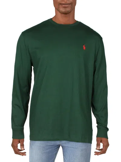 Polo Ralph Lauren Mens Cotton Logo T-shirt In Green
