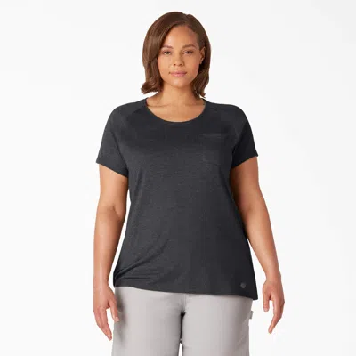 Dickies Women's Plus Cooling Short Sleeve T-shirt In Grey