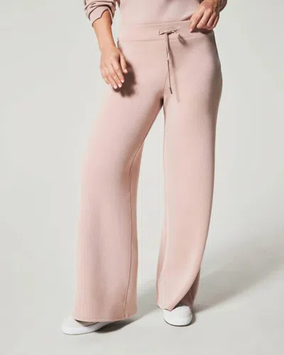 Spanx Airessentials Wide Leg Pant In Lunar In Pink
