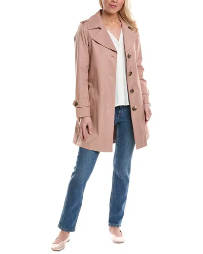 Sam Edelman Belted Trench Coat In Gold