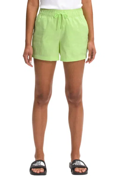 The North Face Wander Short In Sharp Green In Multi