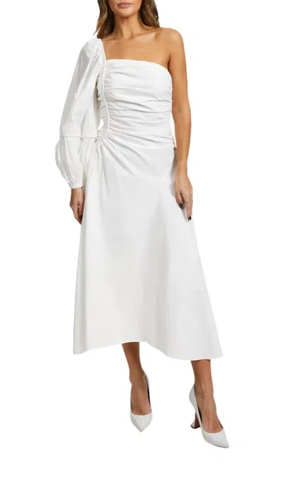 Ulla Johnson Fiorella Dress In Cowrie In White