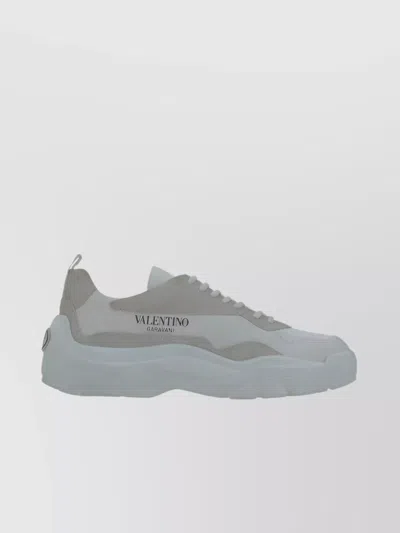 Valentino Garavani Gumboy Sneakers In Bianco/bianco/bianco
