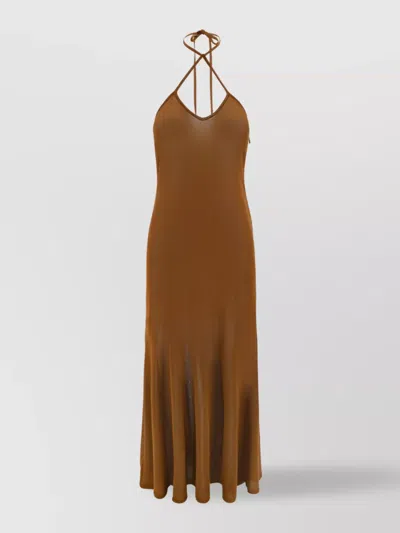 Tom Ford Long Dress In Brown