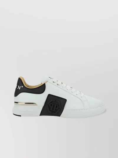 Philipp Plein Low Top Sneakers Hexagon In White