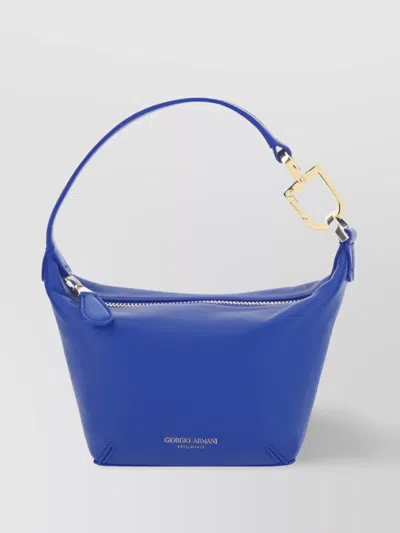 Giorgio Armani Green Mini Shoulder Bag In Blu China