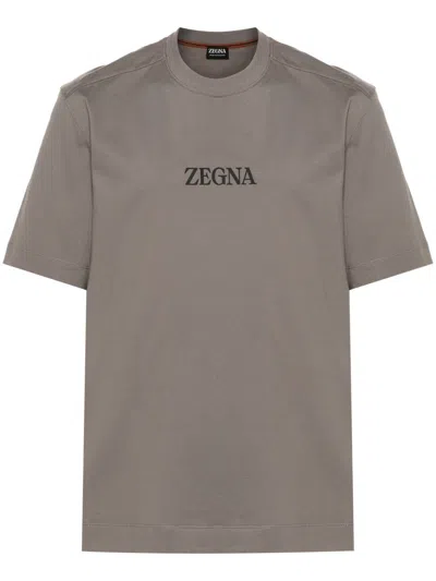 Zegna #ute Cotton T-shirt Clothing In N07