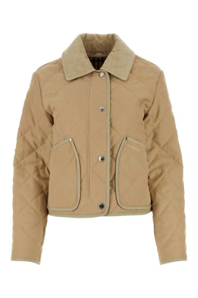 Burberry Woman Beige Polyester Padded Jacket