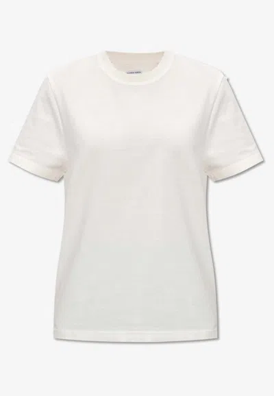 Bottega Veneta Basic Crewneck T-shirt In White