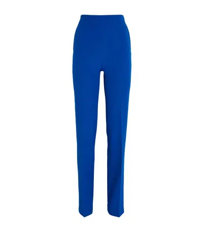 Safiyaa Flared Goldie Trousers In Blue