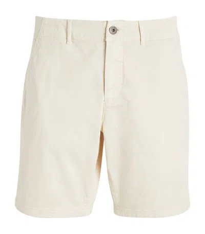 Paige Phillips Chino Shorts In White