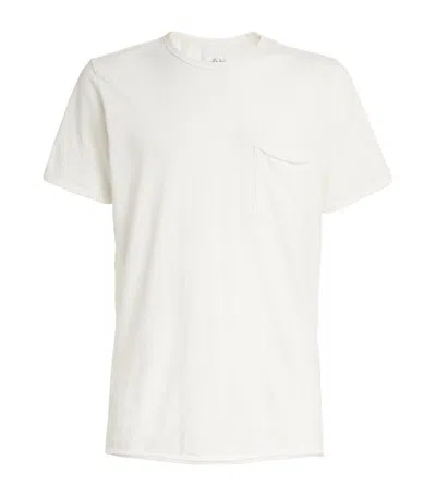 Rag & Bone Raw Pocket Miles T-shirt In White